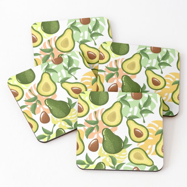 Item preview, Seamless avocado  designed and sold by MignonBeauty.