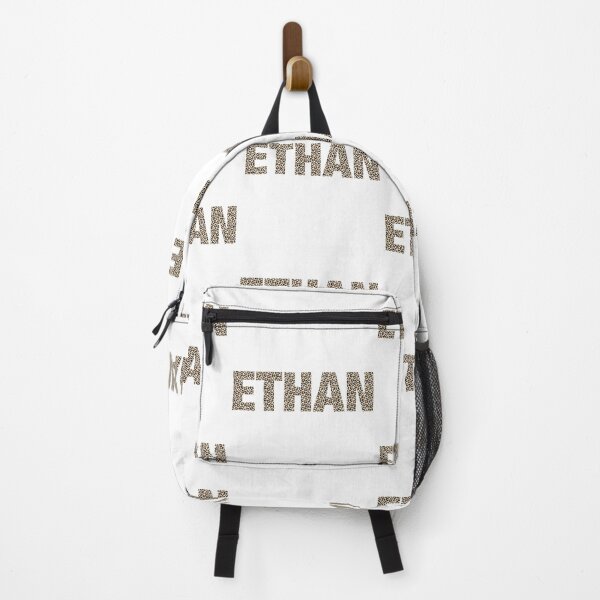 Item preview, Ethan name leopard pattern my name is Ethan gift birthday holiday anniversary Essential Inspiration Joy Mood Funny designed and sold by DesignByHeartUK.