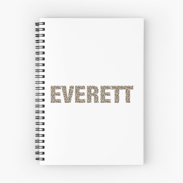 Item preview, Everett name leopard pattern my name is Everett gift birthday holiday anniversary Essential Inspiration Joy Mood Funny designed and sold by DesignByHeartUK.