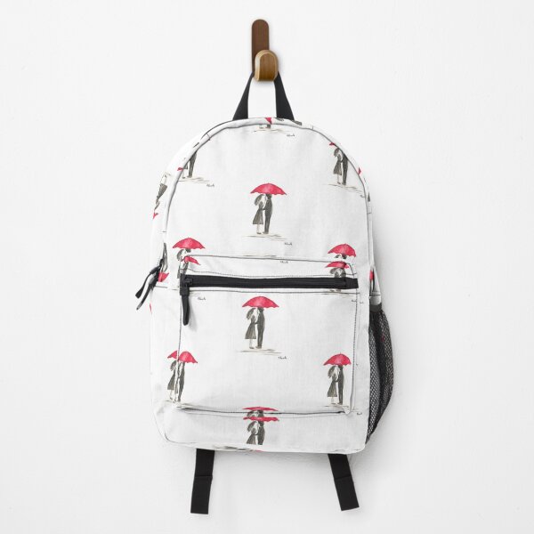 Item preview, Red umbrella love couple designed and sold by Monika Howarth.