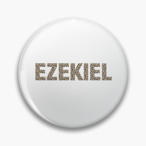 Item preview, Ezekiel name leopard pattern my name is Ezekiel gift birthday holiday anniversary Essential Inspiration Joy Mood Funny designed and sold by DesignByHeartUK.
