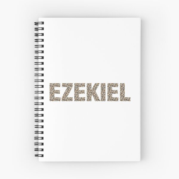Item preview, Ezekiel name leopard pattern my name is Ezekiel gift birthday holiday anniversary Essential Inspiration Joy Mood Funny designed and sold by DesignByHeartUK.