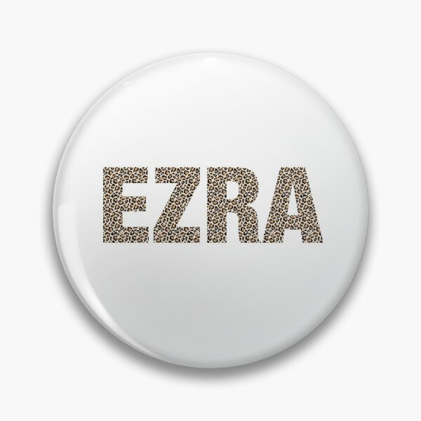 Item preview, Ezra name leopard pattern my name is Ezra gift birthday holiday anniversary Essential Inspiration Joy Mood Funny designed and sold by DesignByHeartUK.
