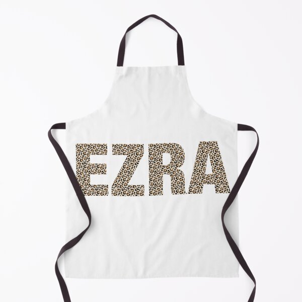Item preview, Ezra name leopard pattern my name is Ezra gift birthday holiday anniversary Essential Inspiration Joy Mood Funny designed and sold by DesignByHeartUK.
