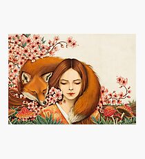 Red Fox Totem. Photographic Print