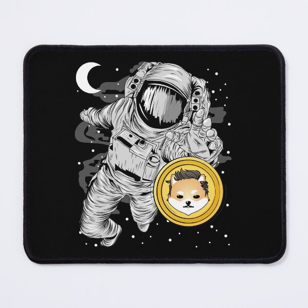 Item preview, Astronaut Reaching Out Dogelon Mars ELON Coin To The Moon Crypto Token Blockchain Cryptocurrency Wallet designed and sold by JaxonBrown.