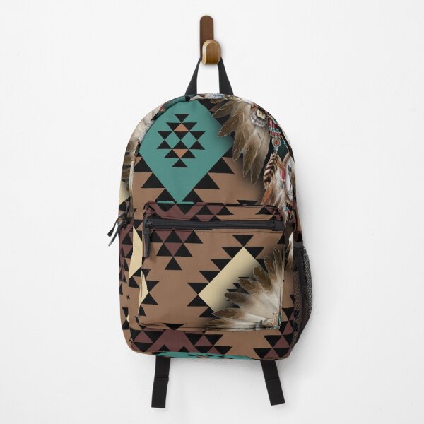 Item preview, Native American Wolf Mandala African Eagle Tribal designed and sold by MignonBeauty.