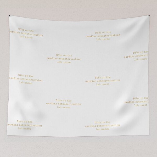 Item preview, Dibs On The Cardiac Catheterization Lab Nurse designed and sold by AscendMerch.