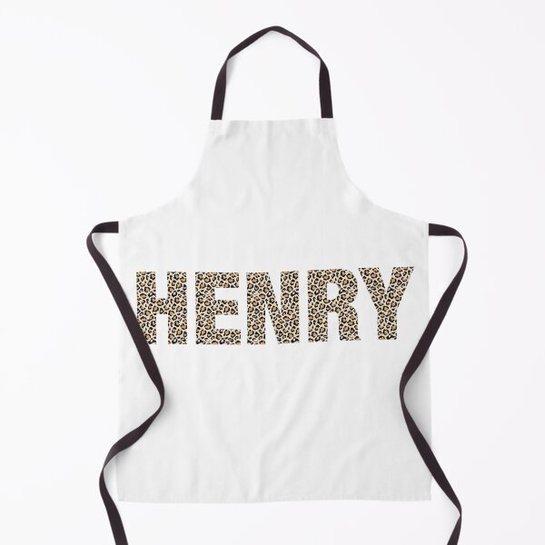 Item preview, Henry name leopard pattern my name is Henry gift birthday holiday anniversary Essential Inspiration Joy Mood Funny designed and sold by DesignByHeartUK.