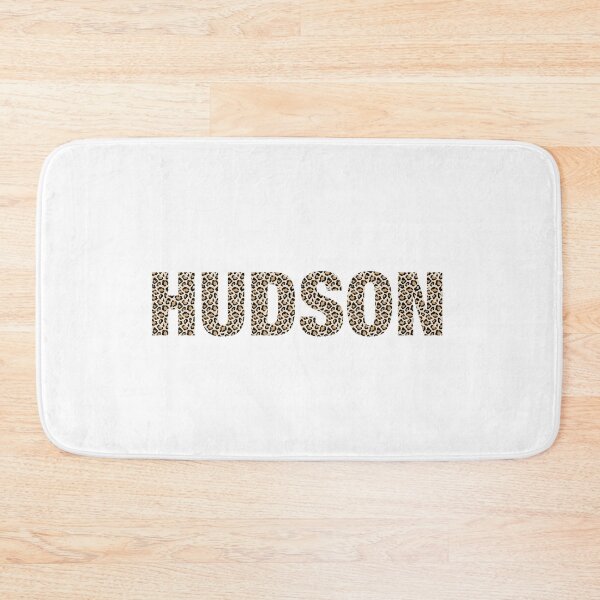 Item preview, Hudson name leopard pattern my name is Hudson gift birthday holiday anniversary Essential Inspiration Joy Mood Funny designed and sold by DesignByHeartUK.