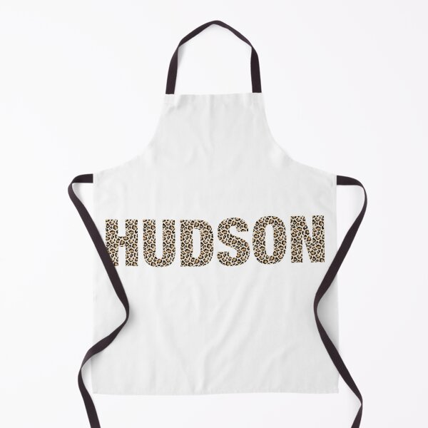 Item preview, Hudson name leopard pattern my name is Hudson gift birthday holiday anniversary Essential Inspiration Joy Mood Funny designed and sold by DesignByHeartUK.