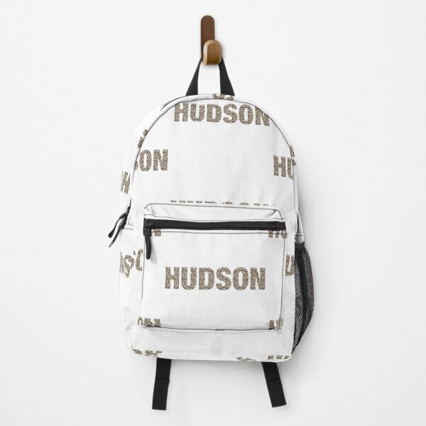 Item preview, Hudson name leopard pattern my name is Hudson gift birthday holiday anniversary Essential Inspiration Joy Mood Funny designed and sold by DesignByHeartUK.