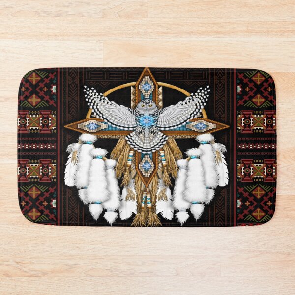 Item preview, Native Snowy Owl African Eagle Tribal designed and sold by MignonBeauty.