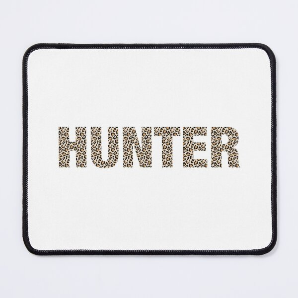 Item preview, Hunter name leopard pattern my name is Hunter gift birthday holiday anniversary Essential Inspiration Joy Mood Funny designed and sold by DesignByHeartUK.