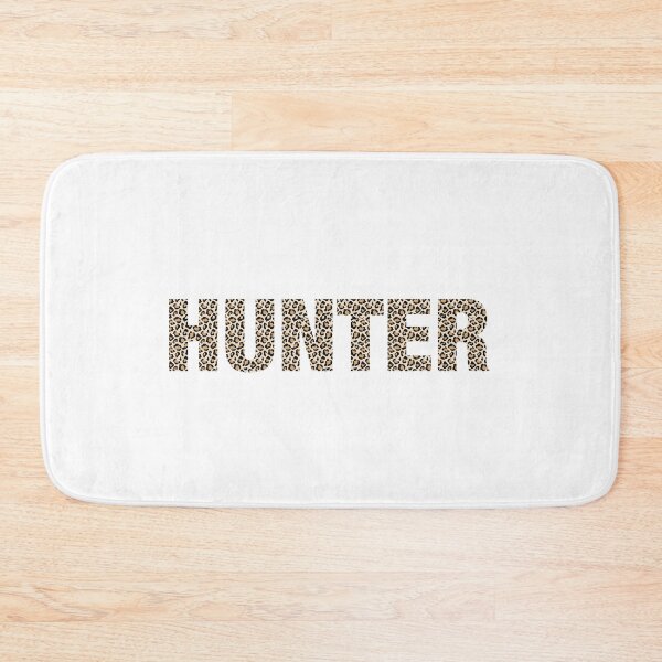 Item preview, Hunter name leopard pattern my name is Hunter gift birthday holiday anniversary Essential Inspiration Joy Mood Funny designed and sold by DesignByHeartUK.