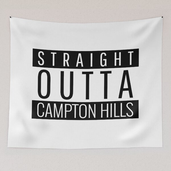 Item preview, Straight Outta Campton Hills Illinois designed and sold by Teelogic.