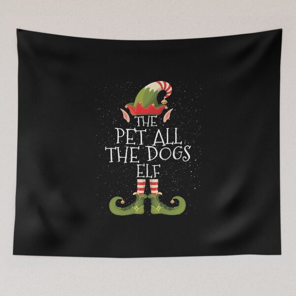 Item preview, Pet All The Dogs Elf Family Matching Christmas Group Funny Gift designed and sold by MoHaCo.