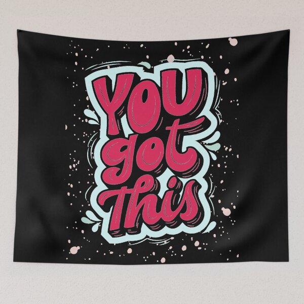 Item preview, You Got This - Inspirational Quote  designed and sold by iamwowie.