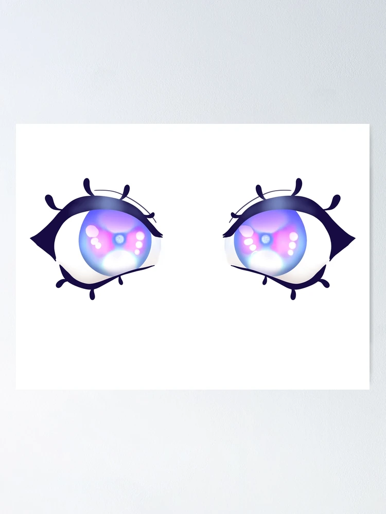 Cute Anime Eyes Art Board Print for Sale by Jessiecrow87
