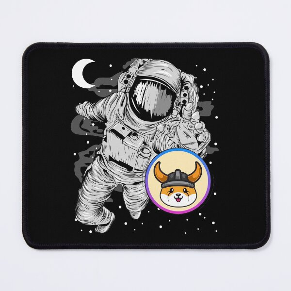 Item preview, Astronaut Reaching Out Floki Inu Coin To The Moon Floki Army Crypto Token Blockchain Cryptocurrency Wallet designed and sold by JaxonBrown.