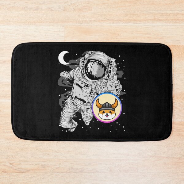 Item preview, Astronaut Reaching Out Floki Inu Coin To The Moon Floki Army Crypto Token Blockchain Cryptocurrency Wallet designed and sold by JaxonBrown.