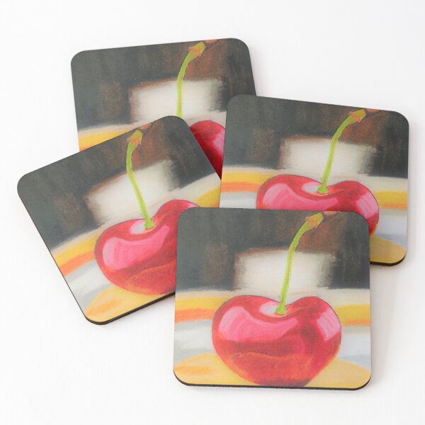 Item preview, Cherry Merry - Pastel Art designed and sold by Sowbhagya M.