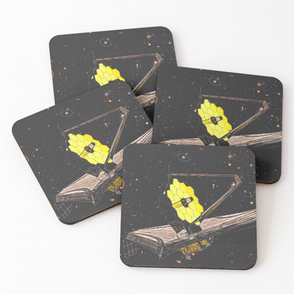 Item preview, James Webb Space Telescope Artwork designed and sold by marboywonderboy.