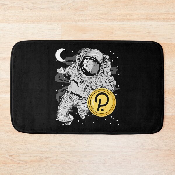 Item preview, Astronaut Reaching Out Polkadot DOT Coin To The Moon Crypto Token Blockchain Cryptocurrency Wallet designed and sold by JaxonBrown.