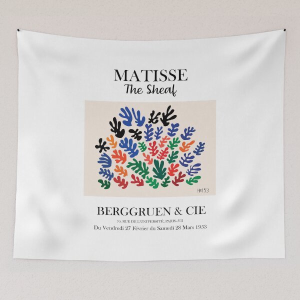 Item preview, matisse the sheaf cut out Papiers Découpés  designed and sold by AntiqueGallery.