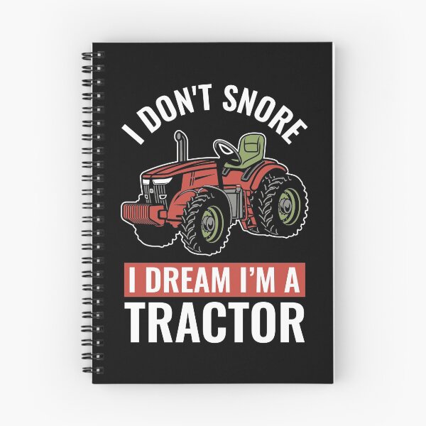 Item preview, I Don't Snore I Dream I'm a Tractor Funny Farmer Agriculture designed and sold by abulfaruque.