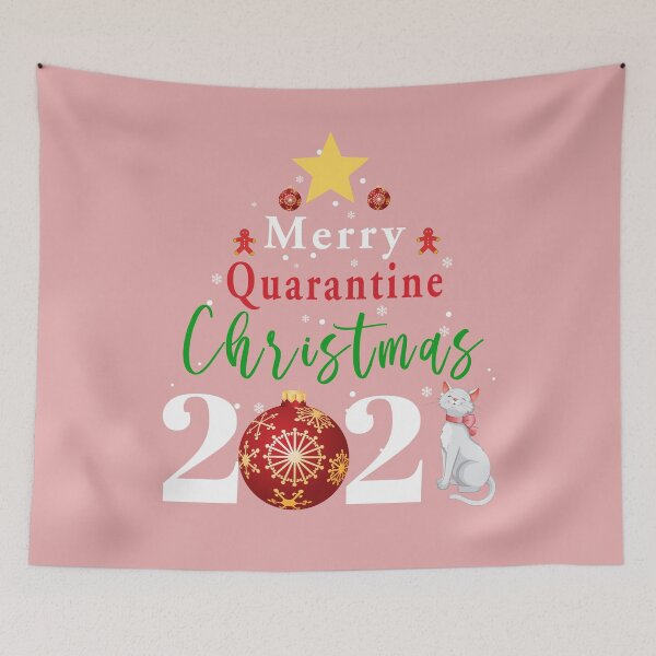 Item preview, Merry Quarantine cat Family Christmas 2021 designed and sold by RyanOlverStore.