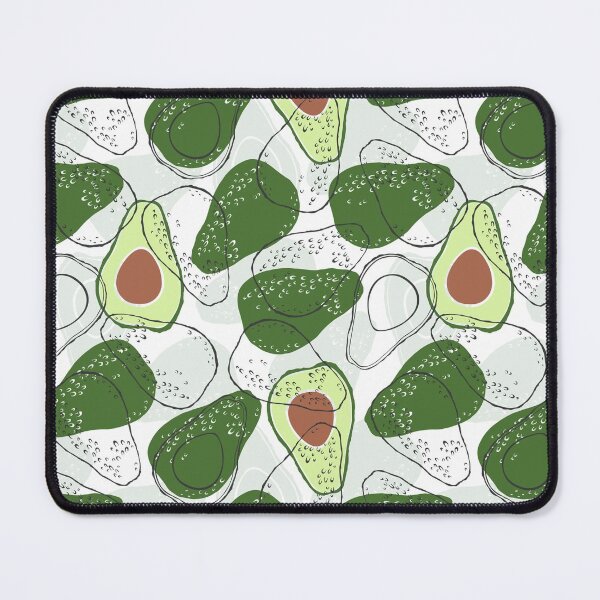Item preview, Seamless with avocado designed and sold by VannaShanha.