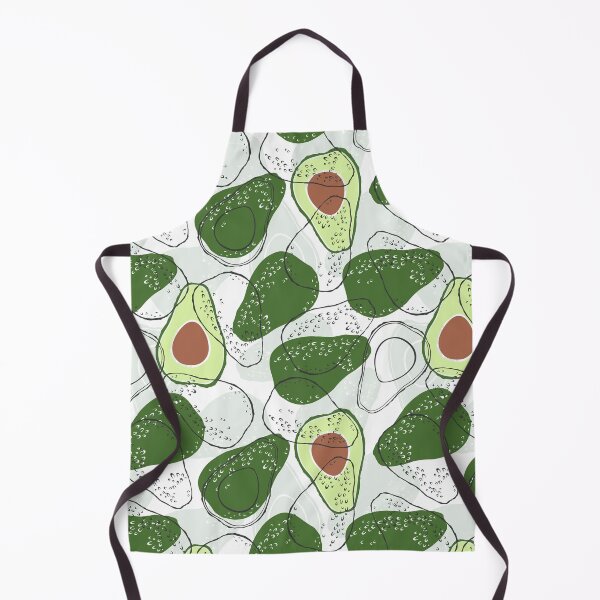 Item preview, Seamless with avocado designed and sold by VannaShanha.