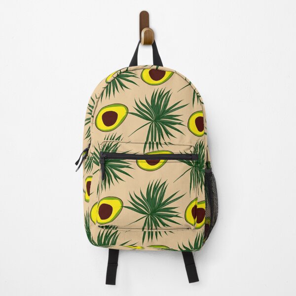 Item preview, Tropical seamless with avocado and leaves designed and sold by VannaShanha.