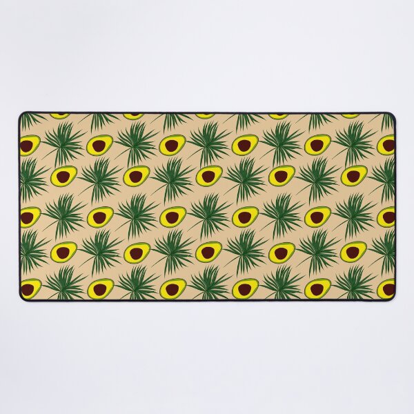 Item preview, Tropical seamless with avocado and leaves designed and sold by VannaShanha.