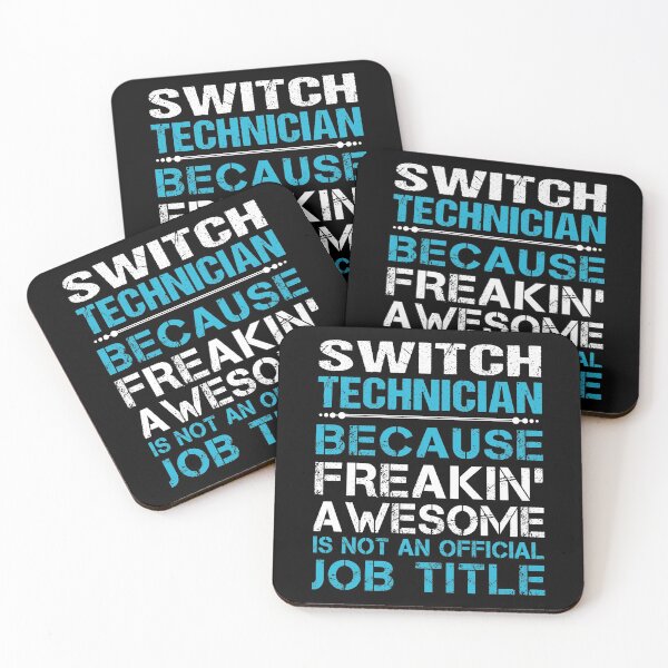 Item preview, Switch Technician T Shirt - Freaking Awesome Job Gift Item Tee designed and sold by oetate4774.