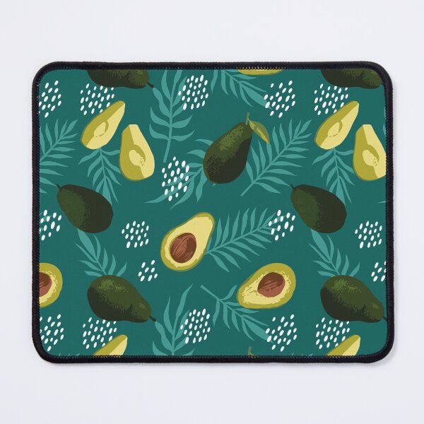Item preview, Avocado, flowers and leaves seamless texture designed and sold by VannaShanha.