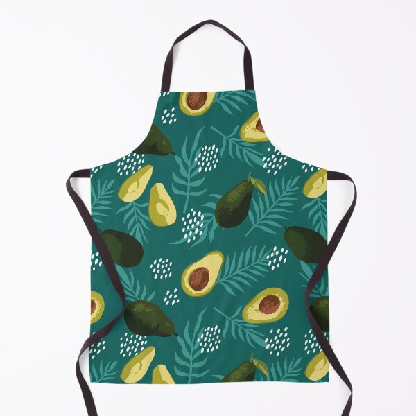 Item preview, Avocado, flowers and leaves seamless texture designed and sold by VannaShanha.