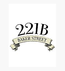 221B Baker Street Photographic Print