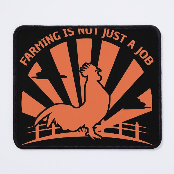 Item preview, Farming Is Not Just A Job It's A Way Of Life Rooster Design designed and sold by TeesForTheWorld.