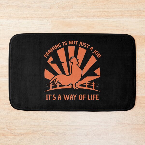 Item preview, Farming Is Not Just A Job It's A Way Of Life Rooster Design designed and sold by TeesForTheWorld.
