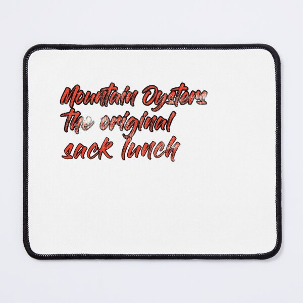 Item preview, Cattleman Design Mountain Oysters The Original Sack Lunch Sweatshirt designed and sold by BandelFarica.