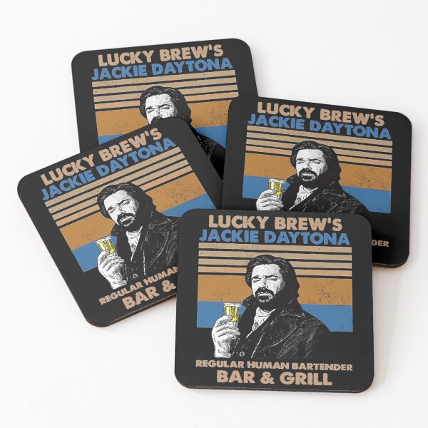 Aperçu de l'œuvre Ce que nous faisons dans l'ombre Lucky Brews Jackie Daytona Vintage créée et vendue par VilmosLaszlo.
