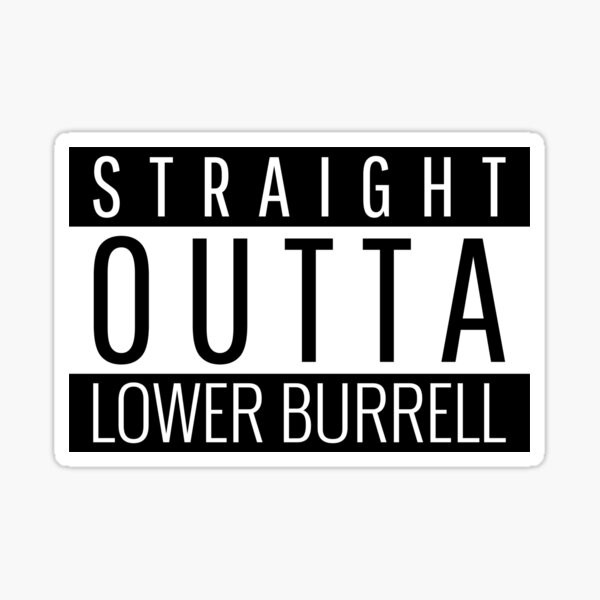 Burrell Stickers for Sale
