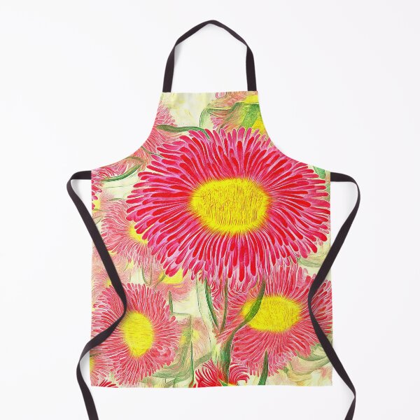 Item preview, Mesembryanthemums Red Flowers Remixed  - Robert Jacob Gordon Botanical designed and sold by SeaChangeDesign.