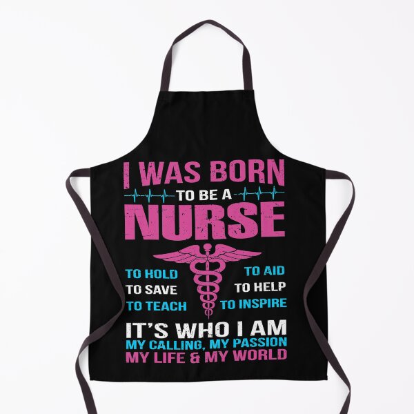Item preview, I Was Born To Be a Nurse designed and sold by Meggie179.