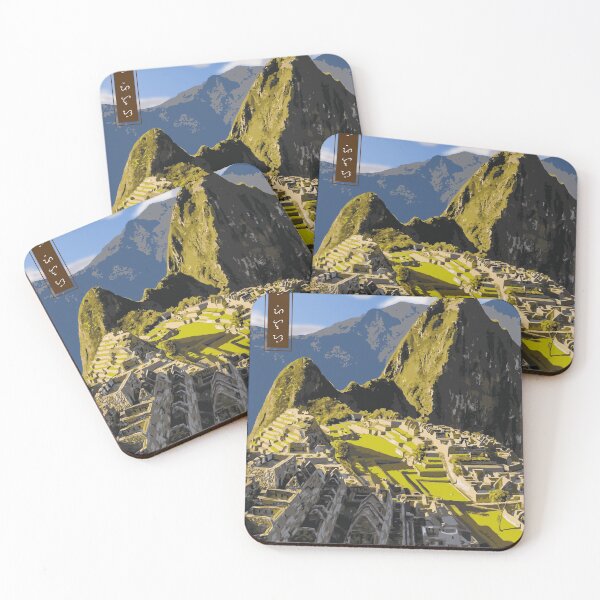 Item preview, Machu Picchu - Black designed and sold by ThorReyes.