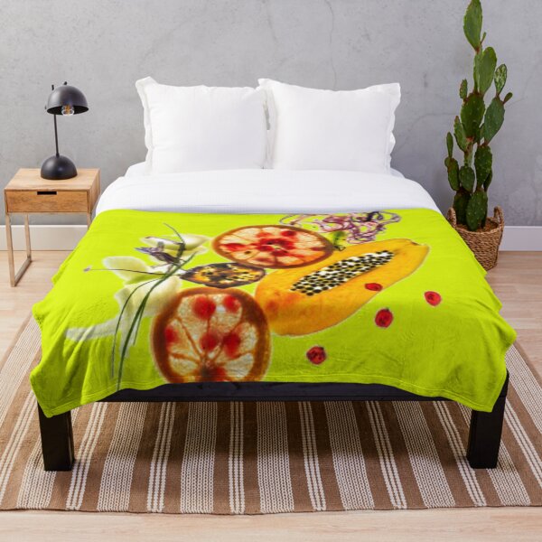 Item preview, fruits blanket -beauty blanket  designed and sold by Elgeneral-store.