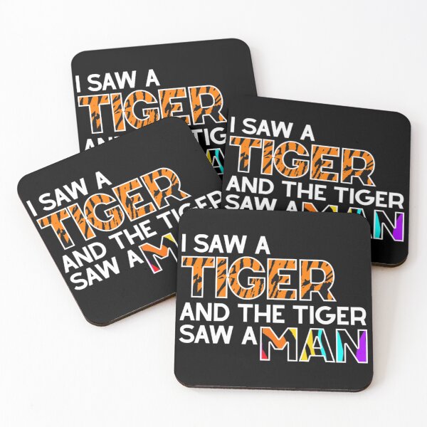Item preview, I Saw a Tiger and Tiger Saw a Man designed and sold by Denniscarter.