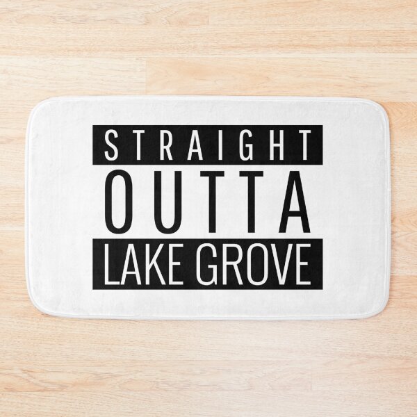 Item preview, Straight Outta Lake Grove New York  designed and sold by Teelogic.
